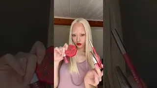 Cherry-inspired makeup look using Fenty Beauty &lsquo;s limited edition Cherry Collection 🍒@dechenzin