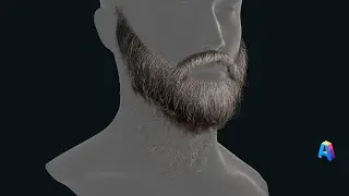 Real Time Hair - Male Beard Haircards