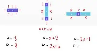 Area and Perimeter with Algebra Tiles