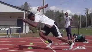 Tekwan Block start & Hurdles Workout