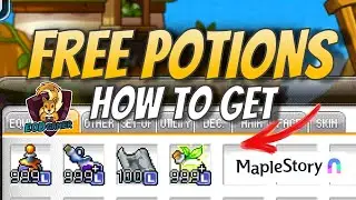 How To Get More Free Potions in Maplestory Universe | MSU All Cure Potion, Nearest Town Scroll Guide