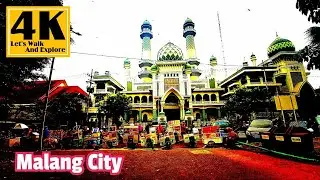 Walking in Malang City, Indonesia | Malang City Square