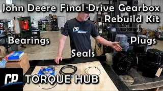 John Deere Final Drive Gearbox Rebuild Kit for Track Loader Torque Hub Final Drives | Torque Hub