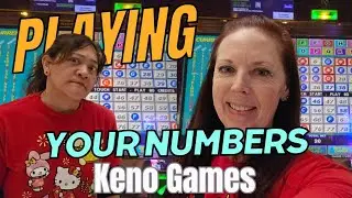 Playing Multi Card Keno with Your Numbers at M Resort & Casino