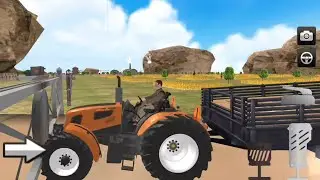 Tractor Trolley Drive Offroad Cargo: Tractor Games All Levels Gameplay iOS Android Gameplay TTD03G