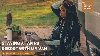 Living in a Van in an RV Park + Solo Female Van Life in Bend, Oregon