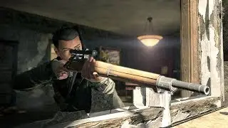 Epic Infiltration Sniper Mission from WW2 Game Sniper Elite V2 Remastered