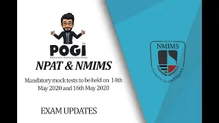 NPAT & NMIMS MANDATORY MOCK TEST | POGI APP | #stayrelevantwithpogi #wegiveyougenuineinformation