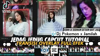 Cara membuat jedag jedug efek overlay & gelombang keren seperti alightmotion | Dj pokemon x jamilah