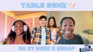 Laurens HOH was A FLOP! | Big Brother 27 Week 3 Recap with Table Gemz