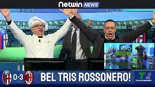 GOL DI BOLOGNA MILAN 0-3: TRIS DEI ROSSONERI AL DALL'ARA!