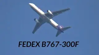 FedEx Express Boeing 767-300F (N272FE) approaching BDL/KBDL (Bradley Int'l) RWY 24
