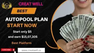 creatwell.us !! World best Autopool concept !! Fast track booster income !! power booster  income !!