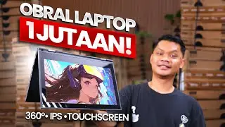 Dijual Rugi! Laptop Baru Harga Bekas !! 1 Jutaan Layar IPS Touchscreen 2in1 ! 