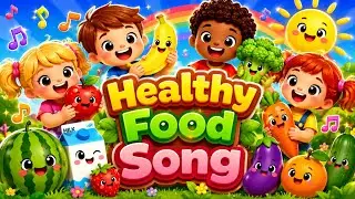 Healthy Food Song for Kids 🌈 | Eat Healthy & Grow Strong | Fruits & Vegetables Song | BP Kids