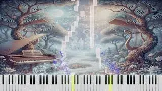 J. S. Bach: Invention No. 9 in F Minor, BWV 780 (Piano Tutorial & MIDI) | The NoteDrop