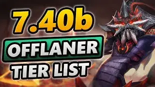 Offlane Tier List | Dota 2 7.40b