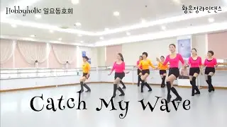 Catch My Wave Line Dance - Intermediate Level/#황은정라인댄스 #하비홀릭라인댄스 #부산북구지부