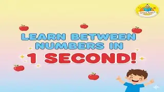 Learn Between Numbers in 1 Second! 🍎 Fun Maths Trick + Free Worksheet