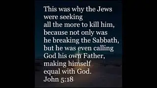 ESV John5:18