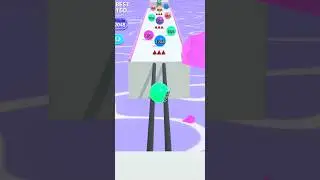 Ball Run 2048 #satisfying #rungame #hypercasual #ballgame