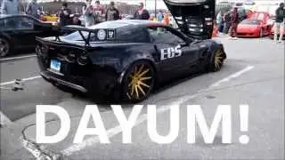 LOUD 1200HP Corvette Z06 SHOOTS FLAMES!