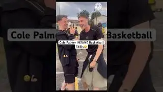 Cole Palmer REACTION after INSANE Basketball Skills😂#clubworldcup #colepalmer #chelsea