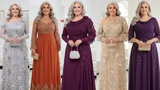 A Timeless Universal-Flattering Formal Dress Collection for Every Mother of the Bride / AI Concept