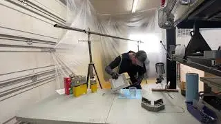 Распыление Cosmoline Rust Veto 342 с помощью краскопульта HVLP