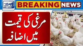 Breaking! Chicken Price Increased |  Latest Price of  Broiler Meat  | Lahore News HD