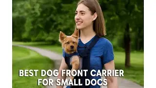 🐕 Best Dog Front Carrier for Small Dogs | Tomkas Small Dog Sling Carrier - Adjustable Strap 🐾