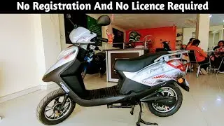 No registration And No Licence Required | Flash LX Electric Scooter from Hero Electric