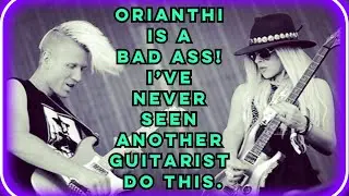 Orianthi is a badass! I&rsquo;ve never seen another guitarist do this.