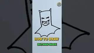 How to draw  Batman Mask | drawing #shorts