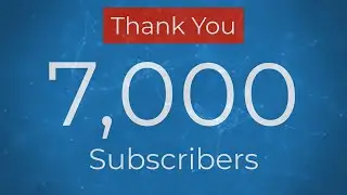 7,000 Subscribers - Thank You! | Mhmoudko Network