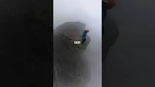 Hiking in a STORM to an EPIC Location! (Trolltunga Rock)