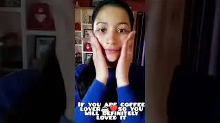 trying m caffeine naked & raw cappuccino coffee foaming face wash/short review+demo#youtubeshorts