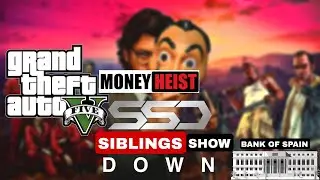 Money Heist Bank Robbery: Epic Police Chase Scene in GTA V