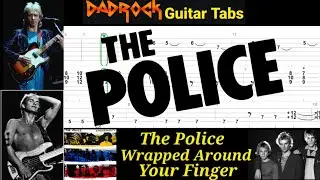 Wrapped Around Your Finger - The Police - Guitar + Bass TABS Lesson 