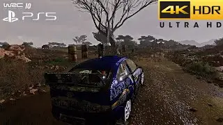 WRC 10 (PS5) HDR Stormy Rain Gameplay | Ford Focus RS (4k 60FPS)