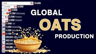 Oats Production by Country (1961-2023) | Data Visualization