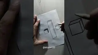 Fantastic 3D ILLUSION /3D drawing. &laquo;&divide;&raquo;How to draw a three-dimensional 
