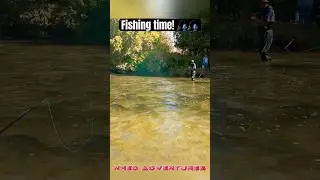 Salmon Fishing! #fishing #nature #viral #trending #youtubeshorts #shorts