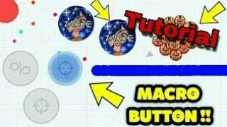 Agar.io // Install Blue Macro Button in 1 Minute // Tutorial
