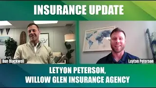 Insurance Update with Leyton Peterson, Willow Glen Insurance Agency #insurance #multifamily