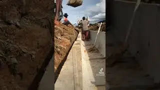 Install U-drain