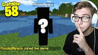 CraftNite: #58 - This *NEW* Member joined the Server... (top secret)