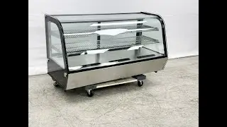 Elite Display Case 2 Layer Bakery Pastry Case Retail Counter Cases Shelf Donut Cookie Cabinet CW200R