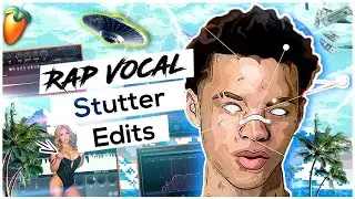 Vocal Stutter Effect In FL Studio 🍀 (Rap Vocal Tricks) 🌊⚡