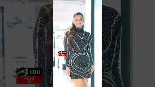Neelam Giri slays in shimmer black mini dress paired with boss-lady boots 🔥#neelamgiri #bhojpuri